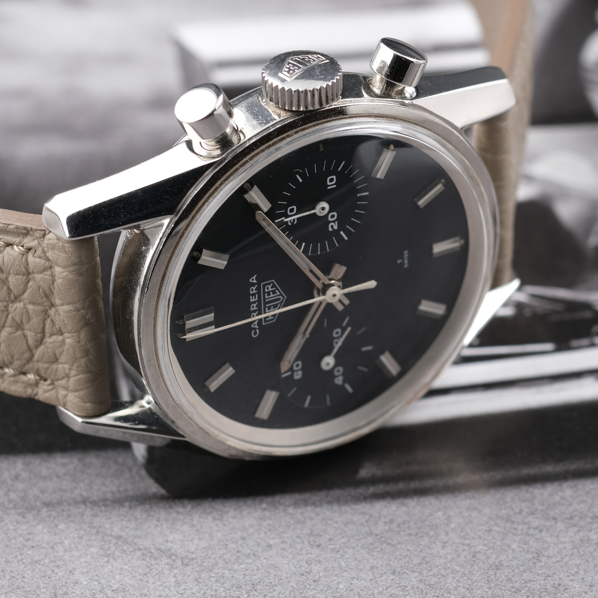 1970 Heuer Carerra 30 Ref. 7753N