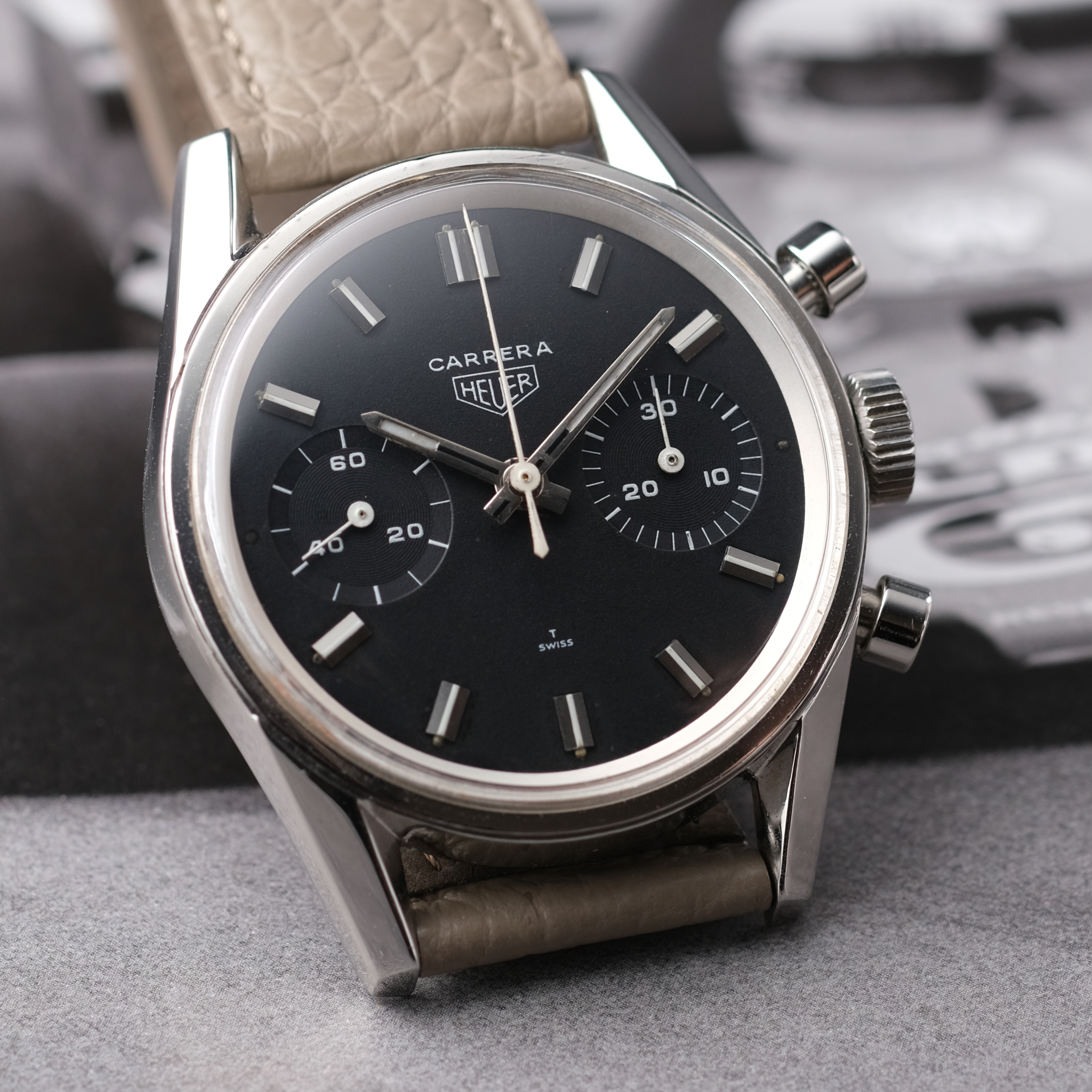1970 Heuer Carerra 30 Ref. 7753N