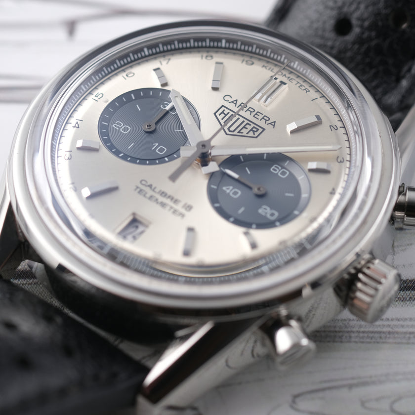 TAG Heuer Carrera Calibre 18 Automatic Chronograph 39mm Ref. CAR221A.FC6353 (2015)
