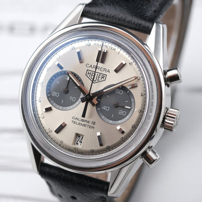 TAG Heuer Carrera Calibre 18 Automatic Chronograph 39mm Ref. CAR221A.FC6353 (2015)
