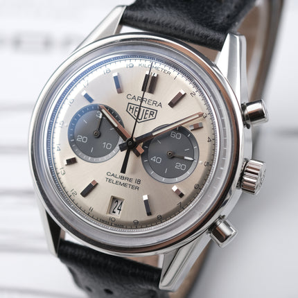 TAG Heuer Carrera Calibre 18 Automatic Chronograph 39mm Ref. CAR221A.FC6353 (2015)
