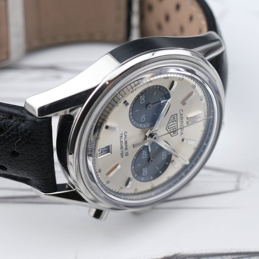 TAG Heuer Carrera Calibre 18 Automatic Chronograph 39mm Ref. CAR221A.FC6353 (2015)