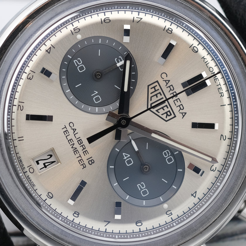 TAG Heuer Carrera Calibre 18 Automatic Chronograph 39mm Ref. CAR221A.FC6353 (2015)