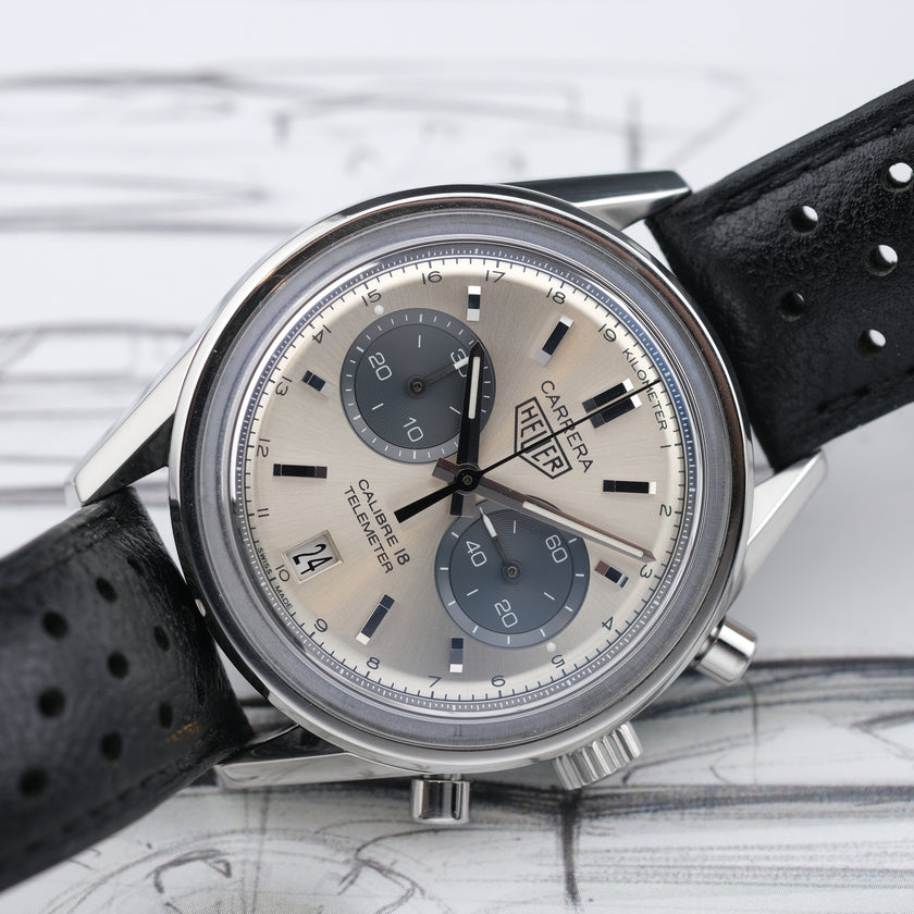 TAG Heuer Carrera Calibre 18 Automatic Chronograph 39mm Ref. CAR221A.FC6353 (2015)