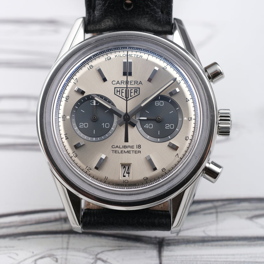 TAG Heuer Carrera Calibre 18 Automatic Chronograph 39mm Ref. CAR221A.FC6353 (2015)