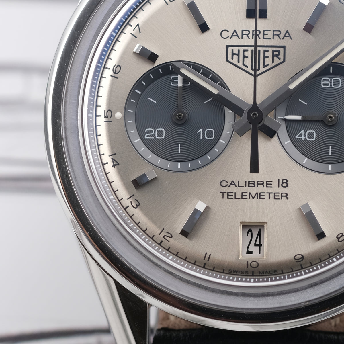 TAG Heuer Carrera Calibre 18 Automatic Chronograph 39mm Ref. CAR221A.FC6353 (2015)