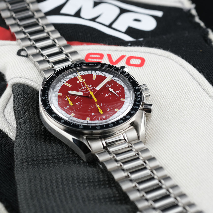1997 Omega Speedmaster Reduced Schumacher Red Edition Ref. 3510.61.00
