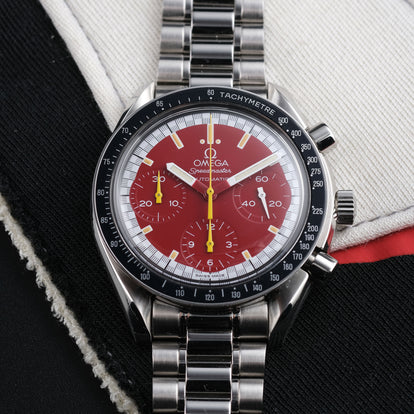 1997 Omega Speedmaster Reduced Schumacher Red Edition Ref. 3510.61.00