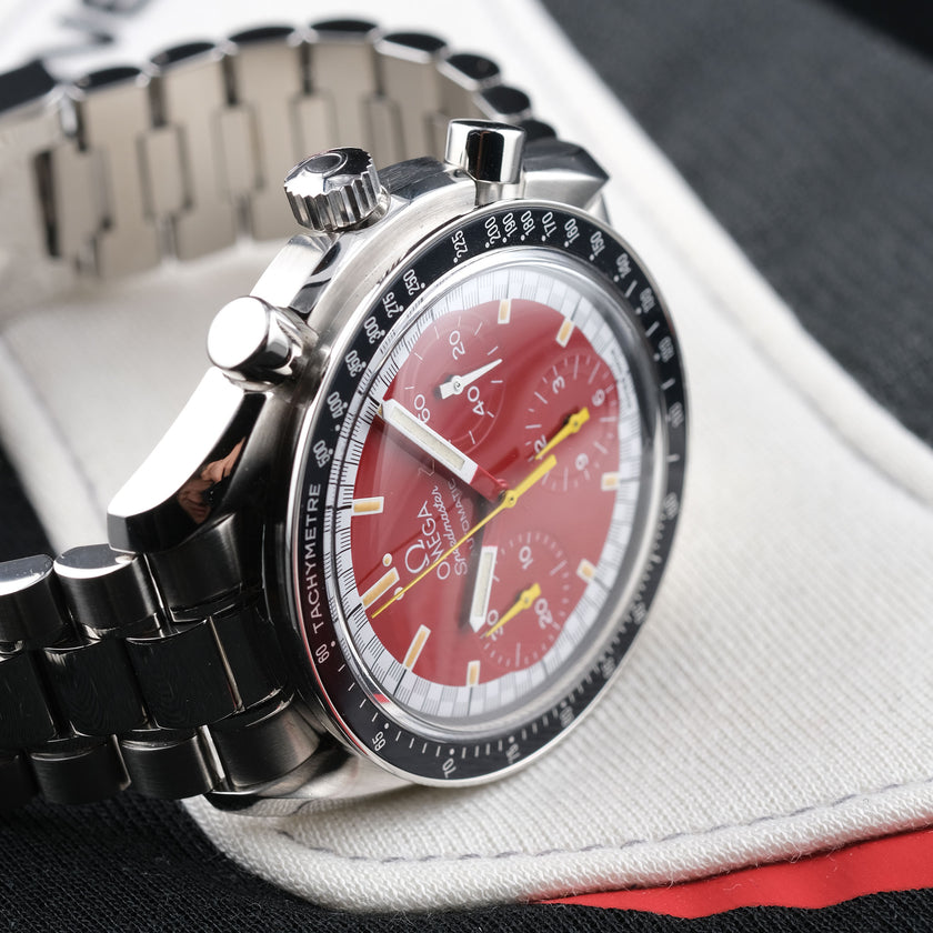1997 Omega Speedmaster Reduced Schumacher Red Edition Ref. 3510.61.00