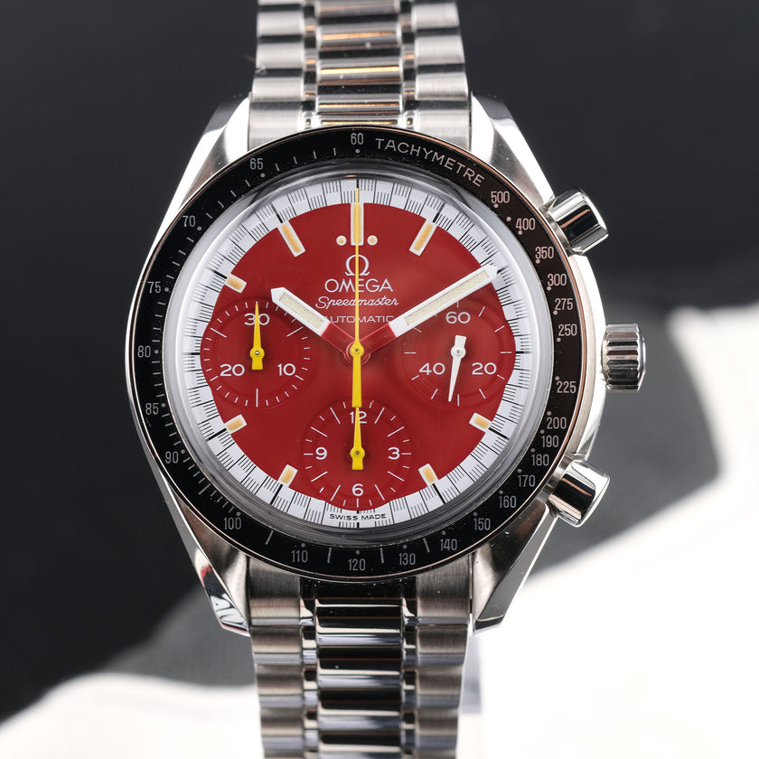1997 Omega Speedmaster Reduced Schumacher Red Edition Ref. 3510.61.00