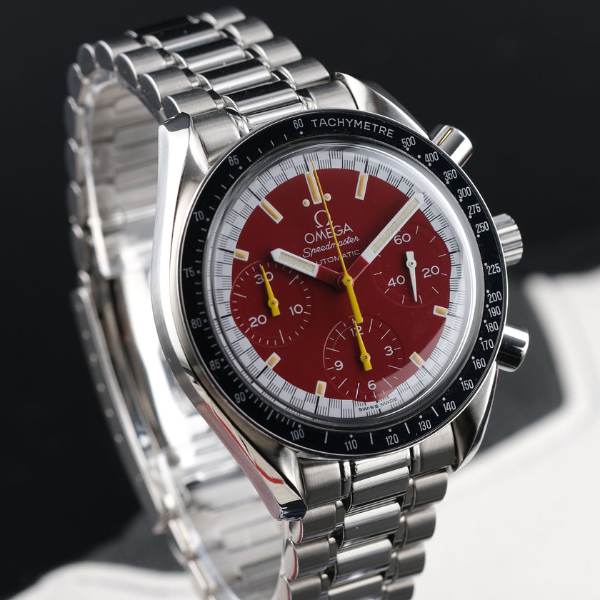 1997 Omega Speedmaster Reduced Schumacher Red Edition Ref. 3510.61.00